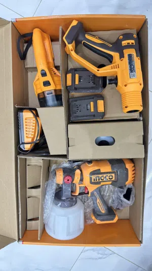 طقم تنظيف مثالي، عملي، وبدون أسلاك!