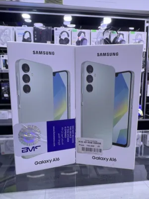 Samsung A16 (256 GB / 8+8 RAM) سامسونج اي 16 جديد كفالة الوكيل الرسمي سنة كاملة معه وصلة شاحن شركة