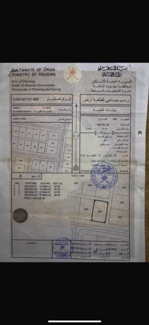 ارض للبيع كونر من جهتين