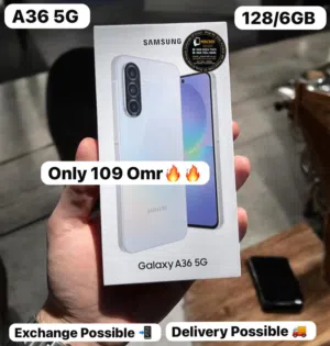 Samsung Galaxy A36 5G brand new box pack one year official warranty