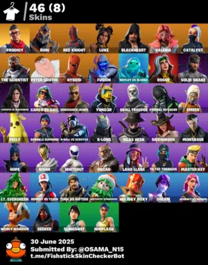 حساب فورتنايت مع العاب الايبيك للبيع
