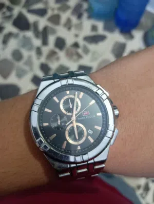 ساعه يد مني فوسس معدني استخدام بسيط