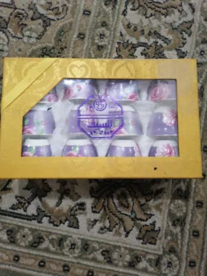 طقم فناجين قهوة أنيق – جديد بالكرتون