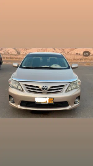 كرولا نظيفة وكالة بهوان تمت صيانتها وصبغها بالكامل دون أي عيوب