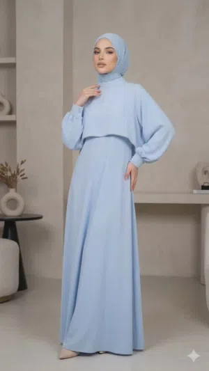 فستان مناسبات ثقيل مرتب مع هيلز ناعم ومريح