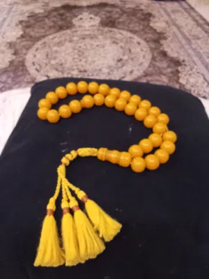 سبحه كهرب اصلي او تراب الكهرب كما تسمى بالسوق المحليه للبيع