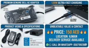 FACEBOOK ADS COPY PREMIUM DELL 130W USB-C CHARGER - LIKE NEW CONDITION!