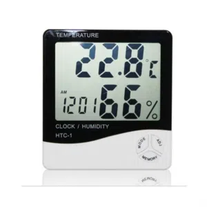 جهاز قياس حرارة الجو والرطوبة مع مستشعر خارجي Digital Thermometer andHumidity
