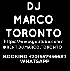 RENT/HIRE DJ MARCO TORONTO