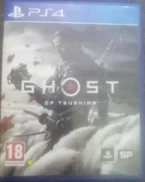 NEW GHOST OF TSUSHIMA PS4 CD NO SCRATCHES FOR GOOD PRICE CONTACT ON WHATSAPP