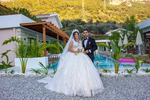 Arabic wedding dress