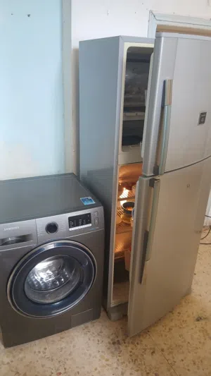 ثلاجه شارب +غسالة سامسونج