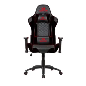 Redragon KING OF WAR C601 GAMING CHAIR-black-red كرسي ريدراجون أصلي مكفول اسود واحمر