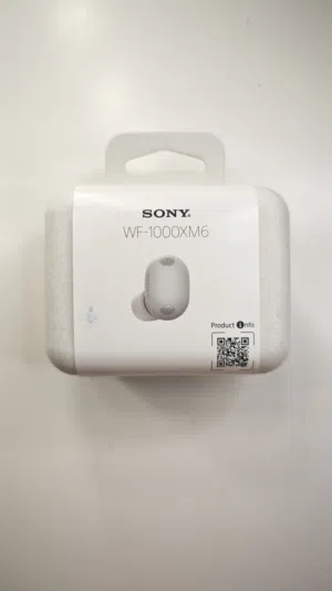 Sony WF-1000XM6 True Wireless Noise Cancelling Earbuds - Sealed Box (White)