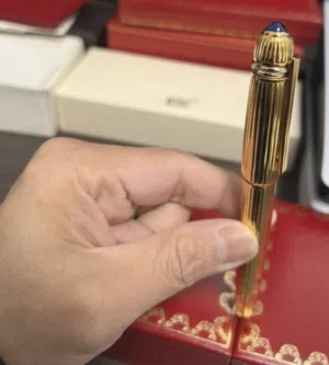 قلم كارتير الباشا الذهبي