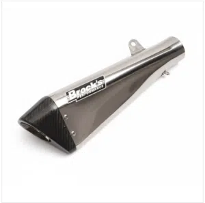 Brocks Penta Full High Performance Motorcycle Exhaust System Silver Carbon – 990233