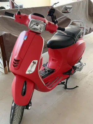 فيسبا 150cc موديل 2025 ممشى 740 كيلو فقط