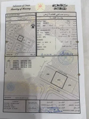 Residential Land for Sale in Muscat Amerat