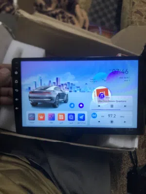 شاشات  اندرويد بحاله الوكاله للبيع"9 "10 car Play