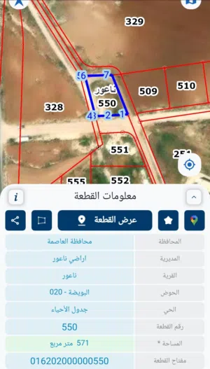 Residential Land for Sale in Amman Naour