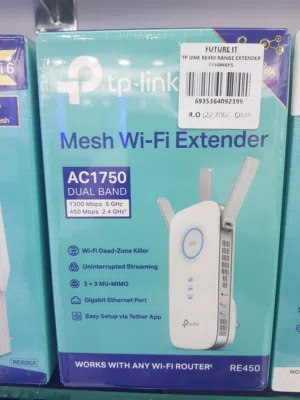 Tp-link Re450 mesh wi-fi extender ac1750 dual band