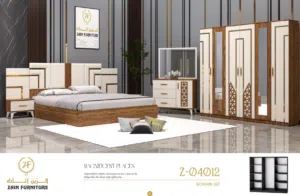 اوفر غرف نوم تركي مميزه 7قطع موديل حديث شامل التركيب و ماترس طبي مجاني ارتفاع 20 سم