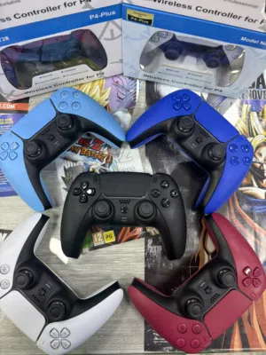 يد تحكم PS4 لاسلكية بتصميم عصري شبيه بيد PS5 ومتوفرة بعدة ألوان