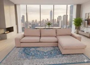 ikea L shape sofa