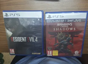 PS5 ASSASSINS CREED SHADOW PS5 RESIDENT EVIL 4