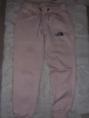 the north face pink sweatpants large