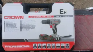 مفك ومثقاب لاسلكي من العلامة التجارية كراون (Crown)، موديل CT21055L-1.5 BMC.