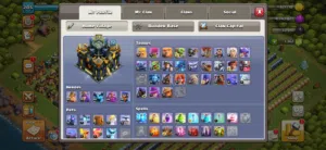 حسابات كلاش اوف كلان للبيع clash of clans account for sell 4 account 550