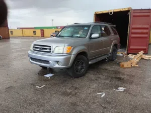 تويوتا سيكويا ليمتد درجة اولى عيب لا جمرك وصول حديت سيارة تبارك الرحمن 2004 ساحلية