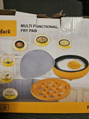 مقلاة كهربائية صغيرة للبيض او عجين او غيره حسب الكتالوج على الكهرباء