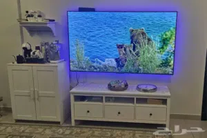 مكتب تلفزيون ودولاب للبيع من ايكيا