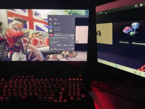 Portable monitor with 60hz