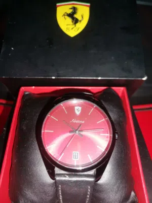 ساعه فيراري اورجينال للبيع جيده مستخدمه ساعة سكوديريا فيراري أبيتون