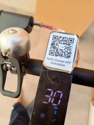 سكوتر كهربائي وسرعه 30 للبيع