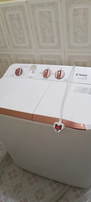 washing machine 7kg semi automatic wardrobe table and 4 chairs and medical matress all with