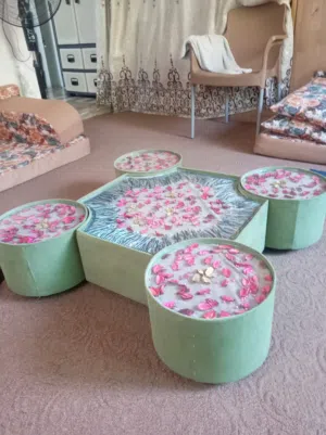 طاولة مجلس ضيوف زجاج للبيع