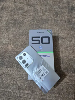 انفنكس نوت 50 برو 5g  كلش جديد  ذاكره 256 والداخليه 24