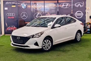 هيونداي اكسنت 2024  للايجار بأسعار وعروض مميزه 55 درهم شامل الضريبه،والخدمه