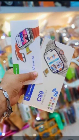 جبنالكم الساعة الأحدث الاصلية _________Smart Barry C89 تدعم بنكك فوري ماي كاش