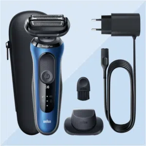Braun Series 6 Electric Shaver for Men with Precision Trimmer, Wet & Dry