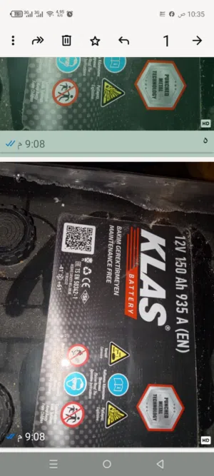 بطاريات للبيع عدد2 للشاحنات اوالمولدات