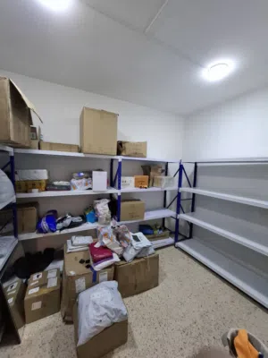 تجهيز سكفالي مخازن ومحلات سكفاري بحري ومحلي