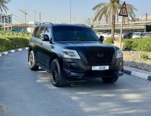 2019 Used Nissan Patrol  / platinum V8 / Black Edition / Very Low Mileage