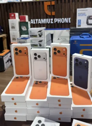 ايفون 17 برو ، ذاكرة 256GB البرتقالي الشرق الاوسط جديد ضمان سنة