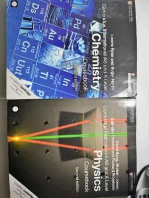 International AS & A Level Coursebooks – Chemistry & Physics (Second Edition) Bundle 2 in 1