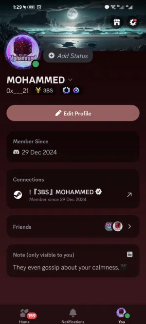 حساب ديسكورد مرتب اقرا الوصف ضروري